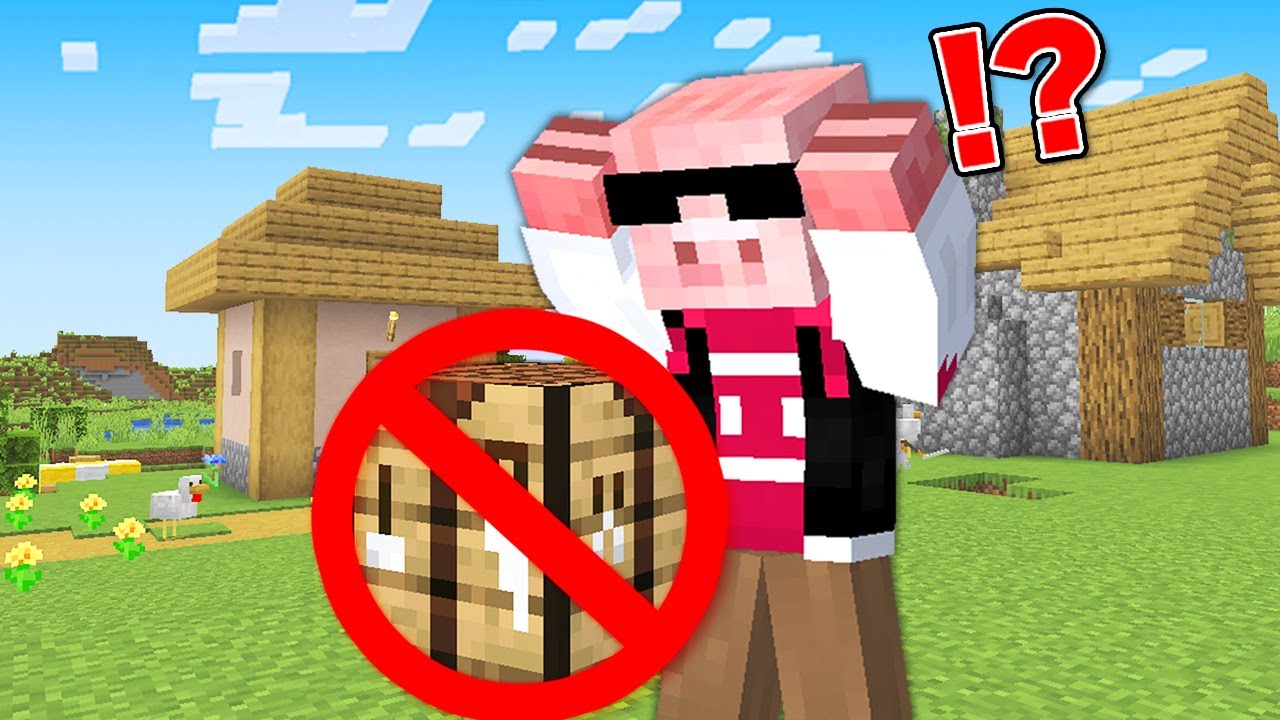 【マイクラ鬼畜】クラフト禁止の世界でエンドラ討伐！