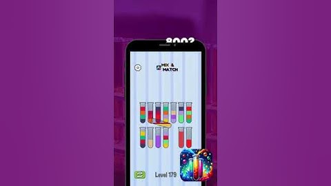 Water sorting fun game for girls and boys mix and match  #colorsortinggames #gaming