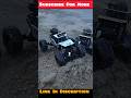 Rock Crawler  4 Wheel Drive Rechargeable  Rock Climber  Monster Racing Car #shorts #toys