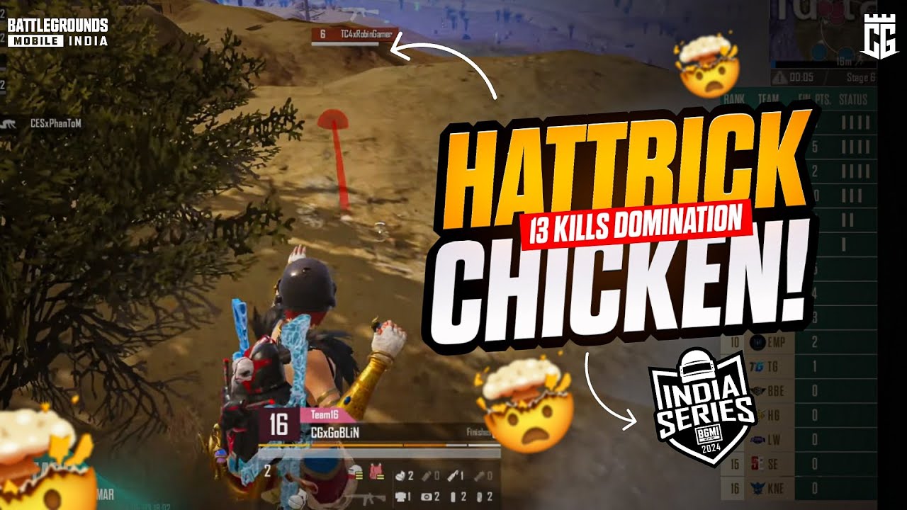 Hattrick chicken dinner in bgis ROUND 2 | Qualified for round 3 | Team Carnival ✈️
