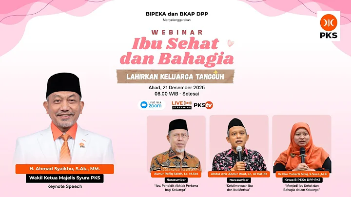 WEBINAR IBU SEHAT DAN BAHAGIA LAHIRKAN KELUARGA TANGGUH