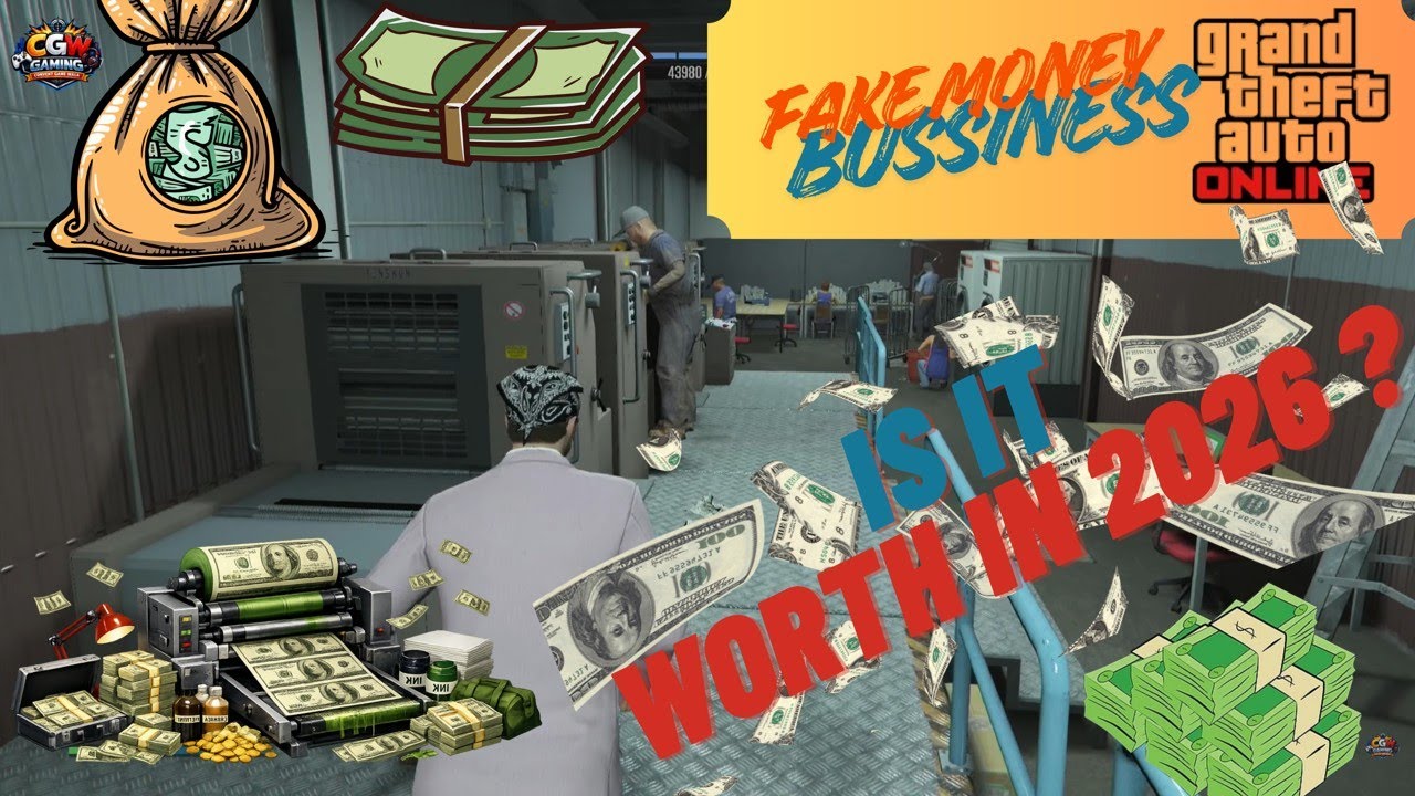GTA 5 Online Counterfeit Cash Factory Is It Worth It In 2026 