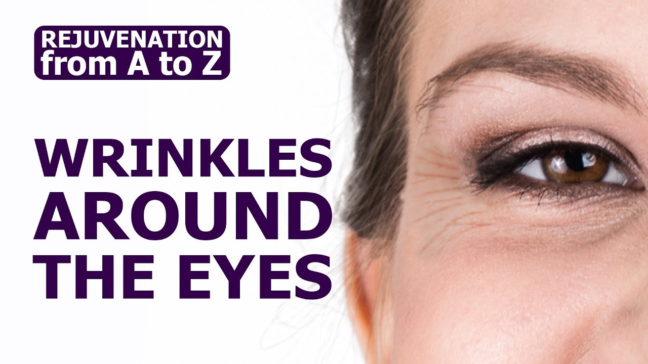 Eye Wrinkles Massage. Exercises to remove eye wrinkles and fine lines