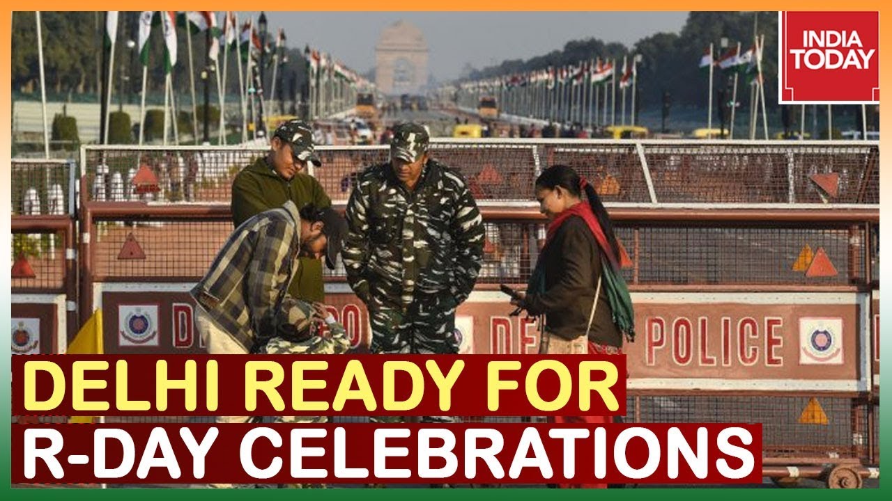 Delhi Ready For Republic Day Celebration, Security Beefed Up