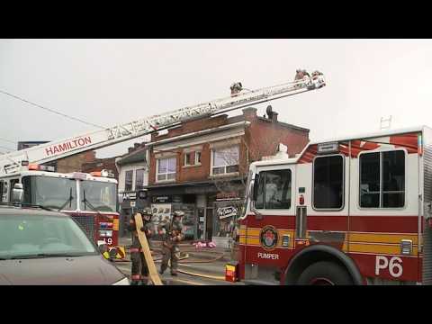 Fire at Ottawa St. business exceeds $1 million damages - YouTube