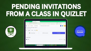 How to Cancel Pending Invitations From a Class in Quizlet