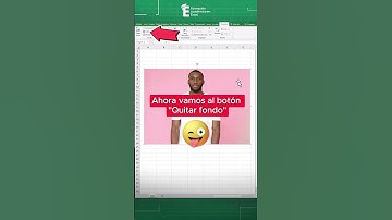 Quítale el fondo a imágenes en 30 segundos por Excel. 😳✅ #excel #exceltips #exceltutorial