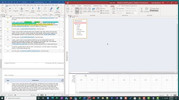 Access Ch 7 Problem Solve Steps 6 to 12