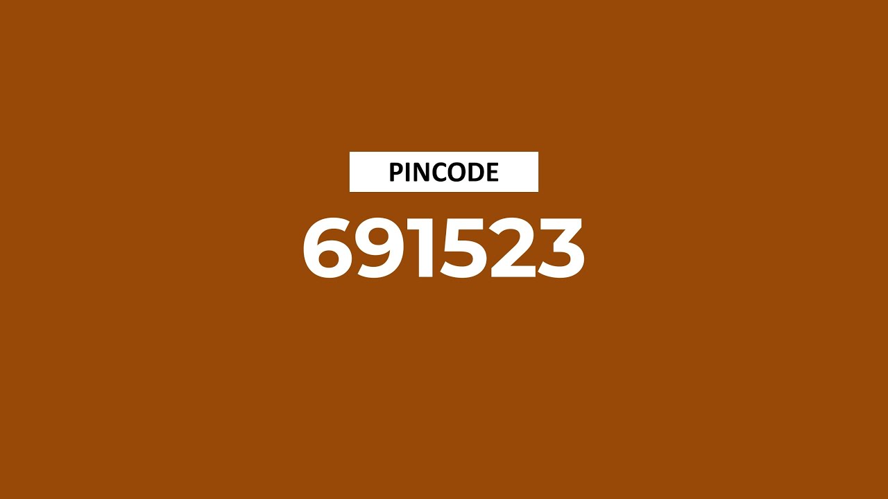 Pincode 691523 - Pazhakulam, Adur Kla, Melood & More - YouTube