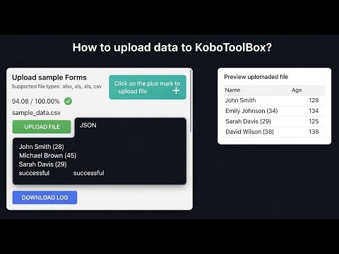 Upload CSV/Excel to KoboToolbox: Easy Data Import with KoboFlux!