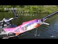 新緑の片倉ダム。スリークマイキー115でゴーマル釣れた(バス釣り)