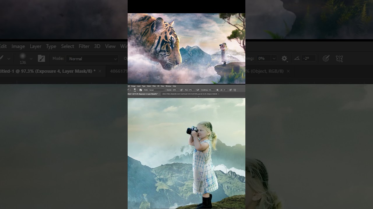 Fantasy Photomanipulation | Photoshop Speed Art 