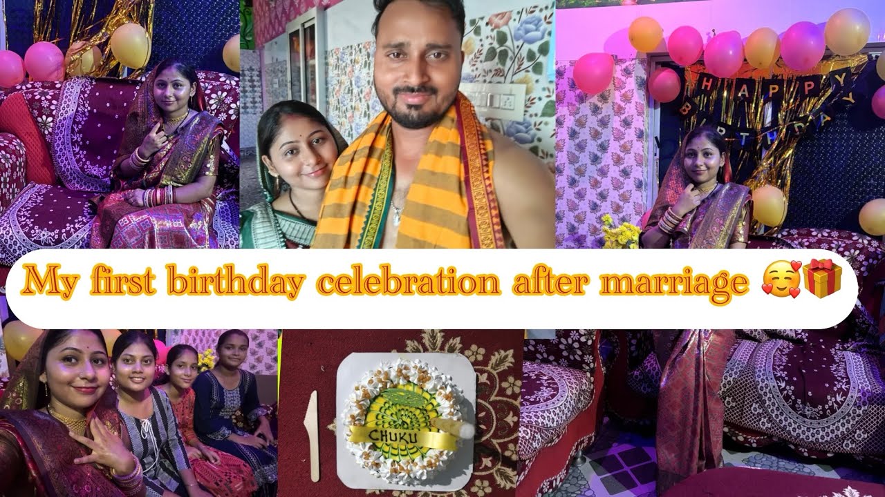 First Birthday After Marriage odiavlog love viralvideo trending first-birthday-after-marriage-odiavlog-love-viralvideo-trending