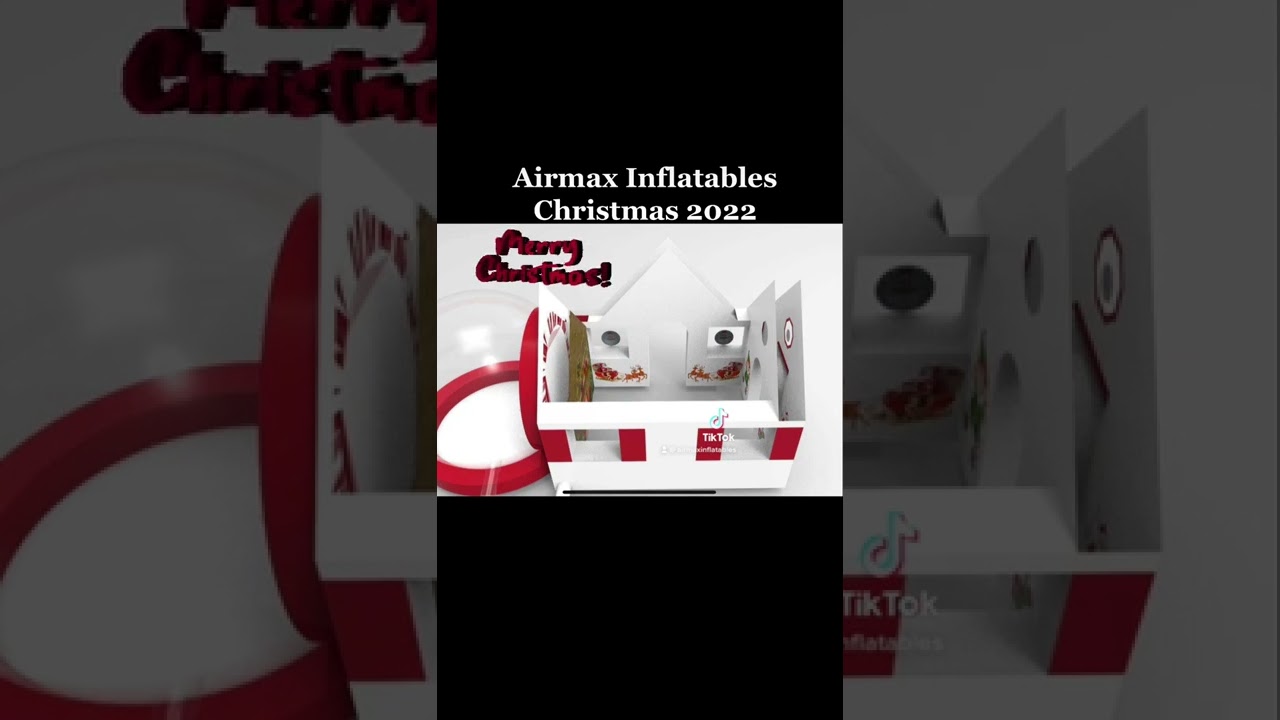 Airmax Inflatables and Airmax Events Huge Santa Grotto and 3m Giant ...