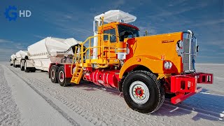 The Most Impressive Trucks of the salt mines that you have to see ▶ World’s largest Salt-works