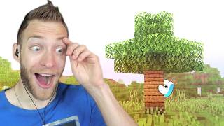 MY FAVORITE SMii7Y VIDEO EVER! Reacting to "Replacing every tree with planks on Minecraft" by SMii7Y
