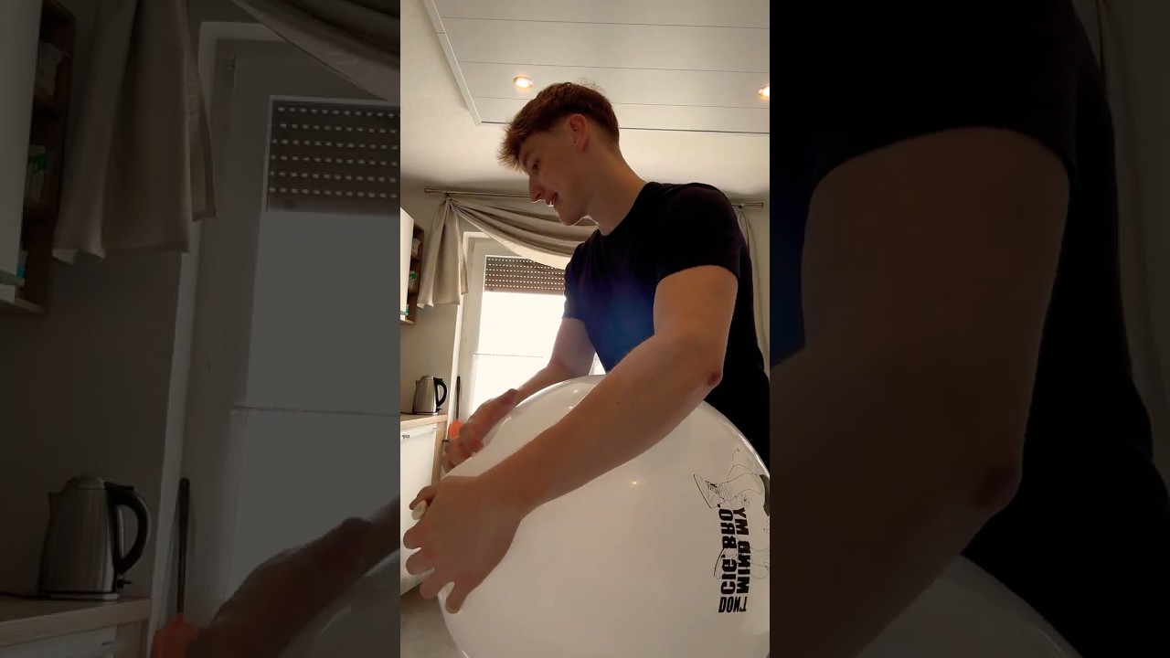 you wanna see the balloon pop