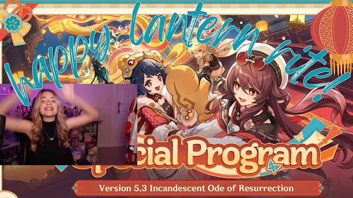 Version 5.3 Special Program Reaction! | Genshin Impact | Animaechan Games