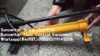 Portable safety valve test bench