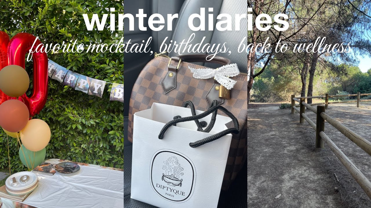 winter in LA 🌴, best mocktail, birthdays & easing back into wellness | Winter Diaries ❄️