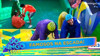 Victor Sarro e Rodrigo Capella encaram os desafios do tô liso | Domingo Legal (02/08/26)