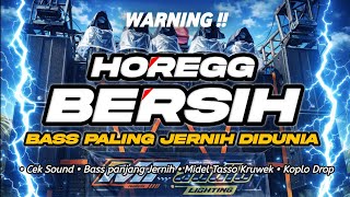 DJ FULL BASS CEK SOUND TERBARU PALING HOREGG BERSIH  SEDUNIA