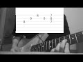 【Tab】須田景凪 - シックハウス guitar cover