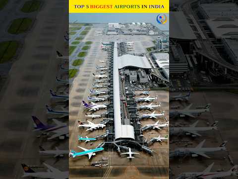 Top 5 Biggest Airports In India #shorts #airplane #shortsfeed