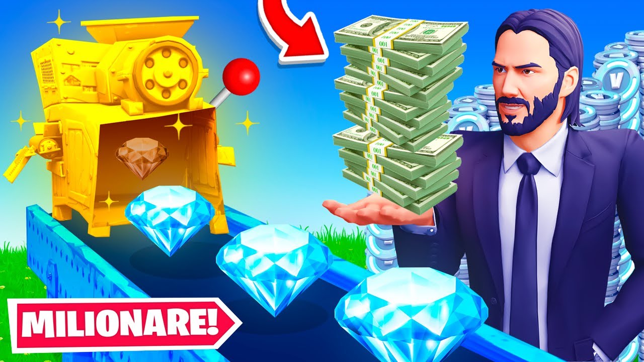 ZOSTA EM MILIONEREM WE WS ASNYM DOMU FORTNITE TYCOON YouTube