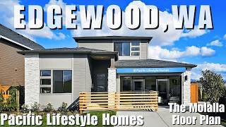 Touring the Molalla Floor Plan built by Pacific Lifestyle Homes in Edgewood, WA
