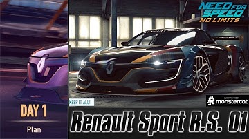 Need For Speed No Limits: Renault Sport R.S. 01 | Terminal Velocity (Day 1 - Plan)