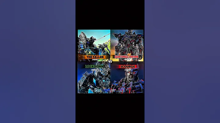 The Fallen vs Sentinel Prime vs Lockdown vs Scourge #wis #edit #versusbattle #vsbattle