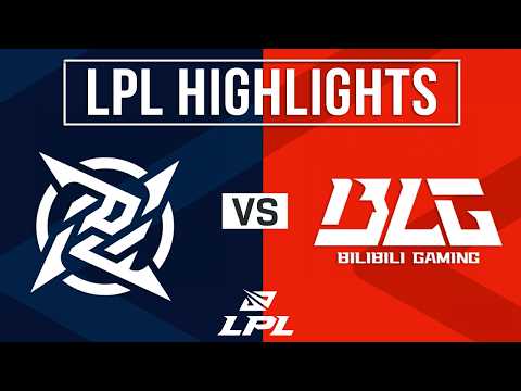 NIP vs BLG Highlights ALL GAMES | LPL 2026 Split 2 | Ninjas in Pyjamas vs Bilibili Gaming