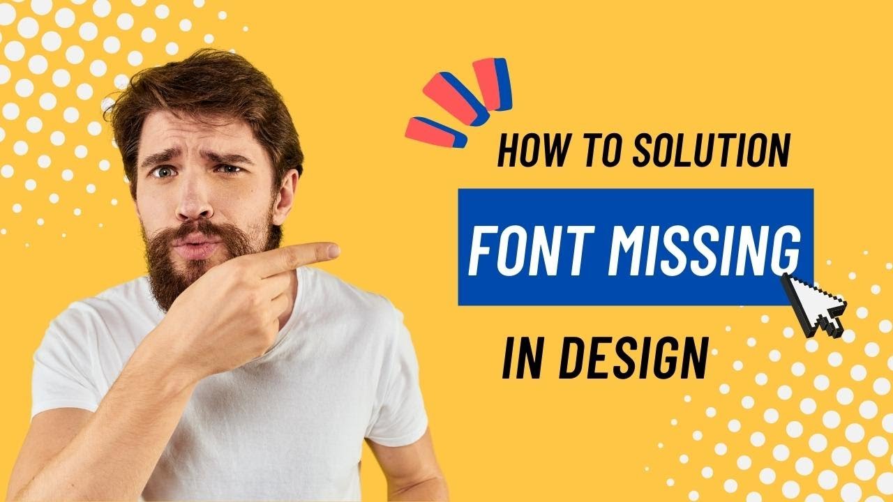 How to fix font missing in adobe illustrator - YouTube