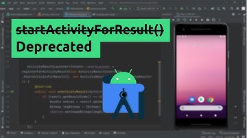 Solución startActivityForResult Deprecated - Android Studio