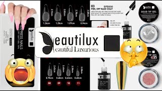 BeautiLux  Распаковка и тестирование товаров с Алиэкспресс #nails #ногти #aliexpress