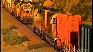 Cajon_(6/1996 4) BNSF SD40-2, SD45, SD40-2s