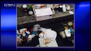Climate Changers Leave Trash Trail after Protests
