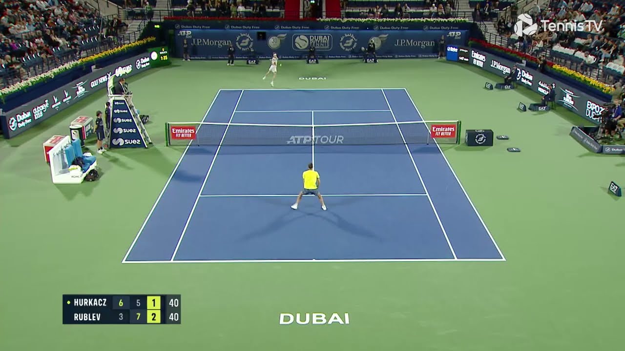 Andrey Rublev wins 2022 Dubai Tennis Championships