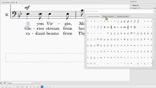 MuseScore | Lyrics | How to Enter Special Characters and Symbols