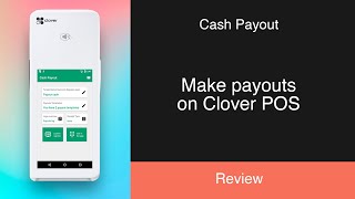 Cash Payout: Make payouts on Clover POS (Nov 2020) screenshot 2