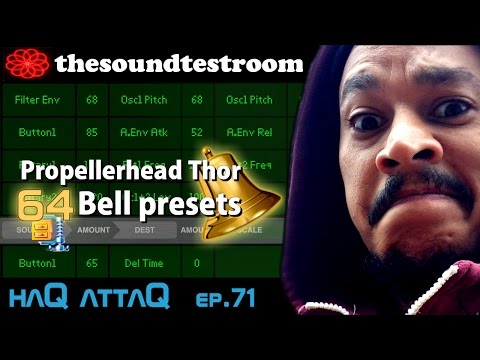 Propellerhead Thor for iPad │ 64 Bell presets FREE - haQ attaQ 71