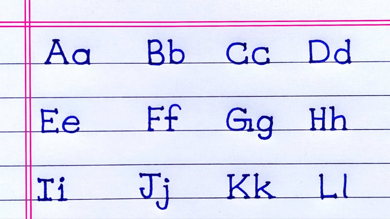 abcd writing | abcd writing practice | alphabet writing practice small letters | ABCD | 