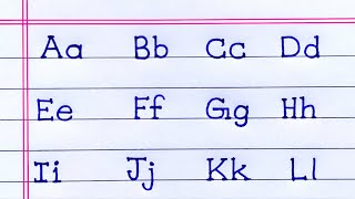 abcd writing | abcd writing practice | alphabet writing practice small letters | ABCD | 