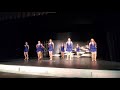 Commerce School of Dance: &quot;Let&#39;s get ready to rumble &quot; Senior 2 tap dance dress rehearsal