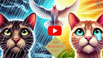 🐾 The Resilient Cat A Heartwarming Tale of Struggle, Kindness, and Triumph 🐾