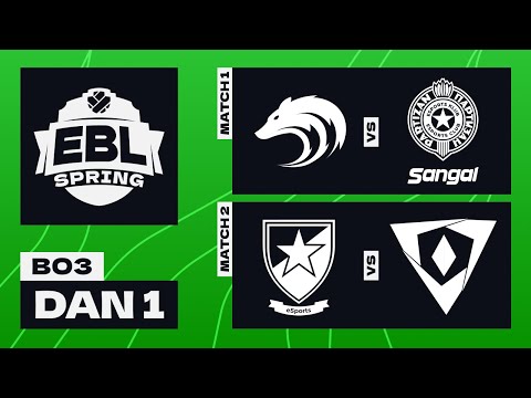 EBL 2025 - Partizan Sangal vs Lupus | Crvena zvezda vs Connect Arena - SPRING - Bo3