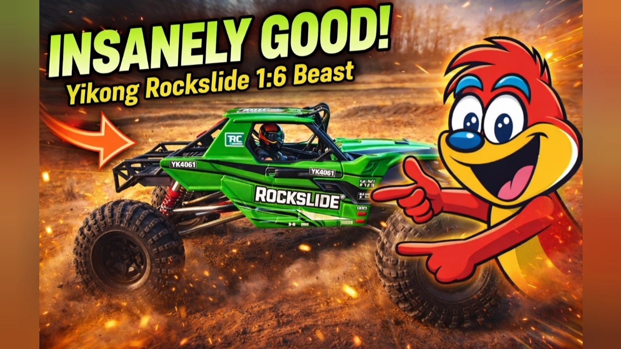 Yikong Rockslide... Insanely Good... !!! 1:6 Beast... #crawler