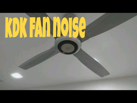 Kdk Fan Noise Before After Fix, Ceiling Fan Noise