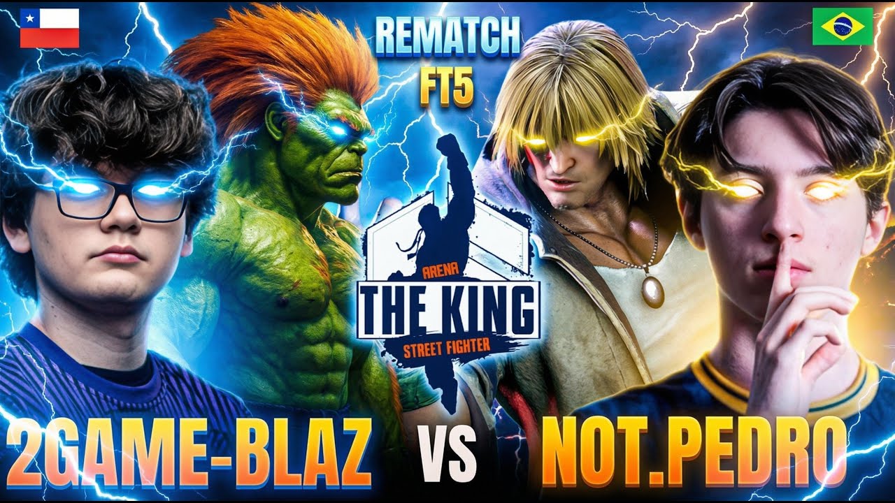 🔥 SF6 REMATCH ▰ BLAZ (Blanka) vs NOTPEDRO (Ken) ▰ Street Fighter 6 🔥
